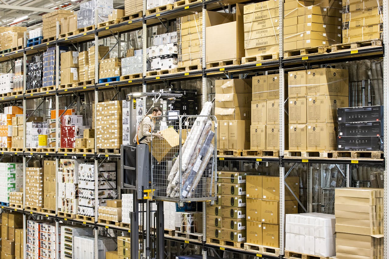 Wehkamp-distributiecentrum in Zwolle.