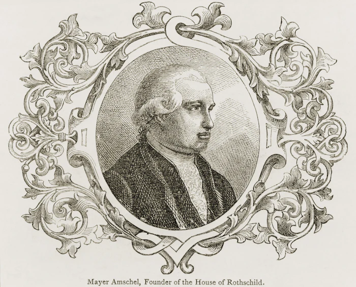 Portrait of Mayer Amschel Rothschild