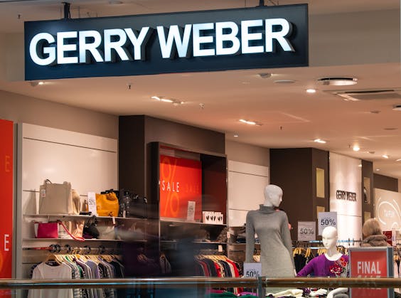 Verward strak Artefact Modebedrijf Gerry Weber vraagt surseance van betaling aan