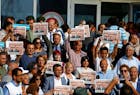 Journalisten Turkse krant Cumhuriyet stappen massaal op