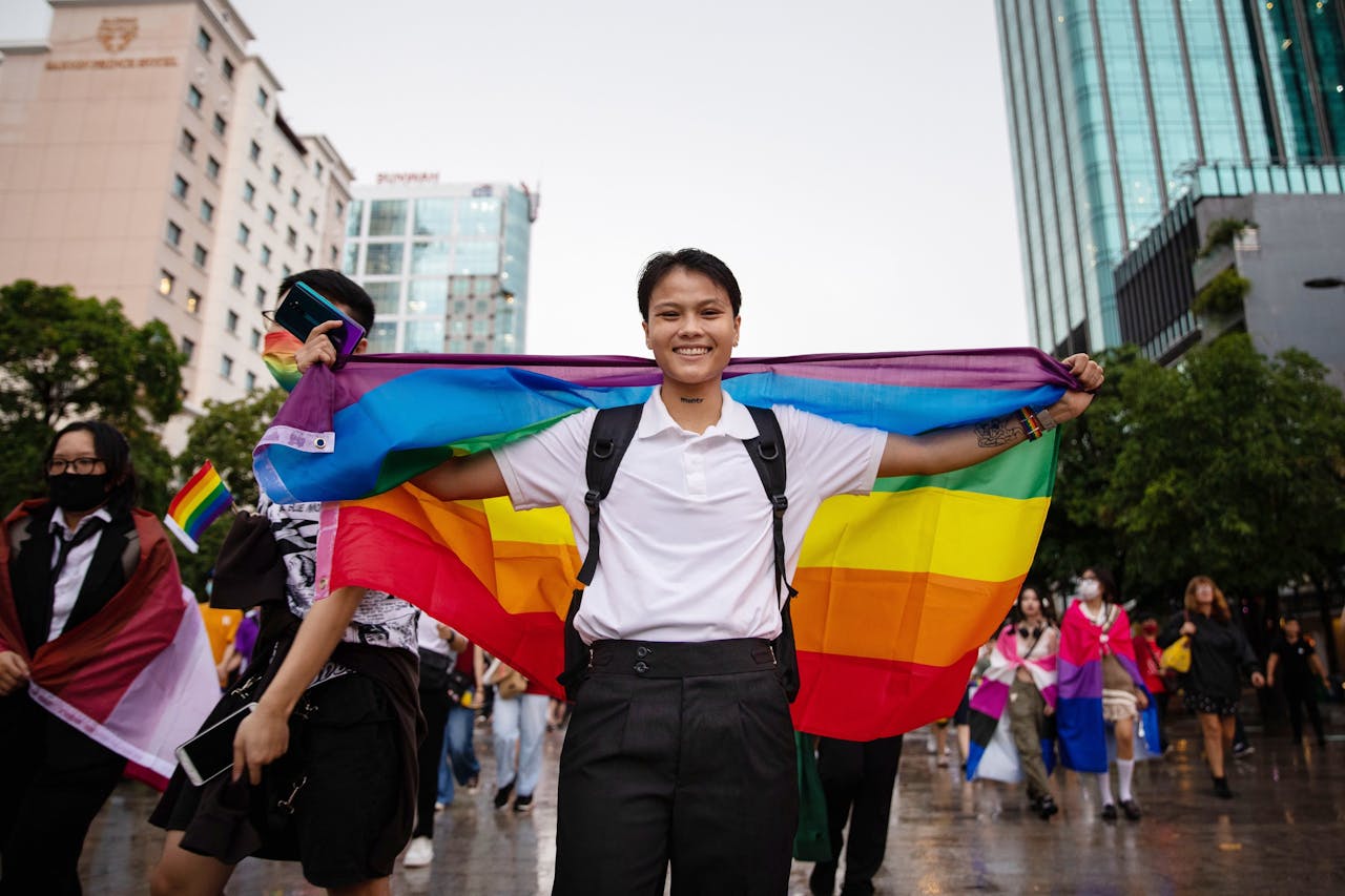 VietPride Parade, begin oktober in Ho Chi Minh City.