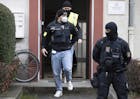 Duitse politie arresteert bij invallen 25 leden van extreemrechtse groepering
