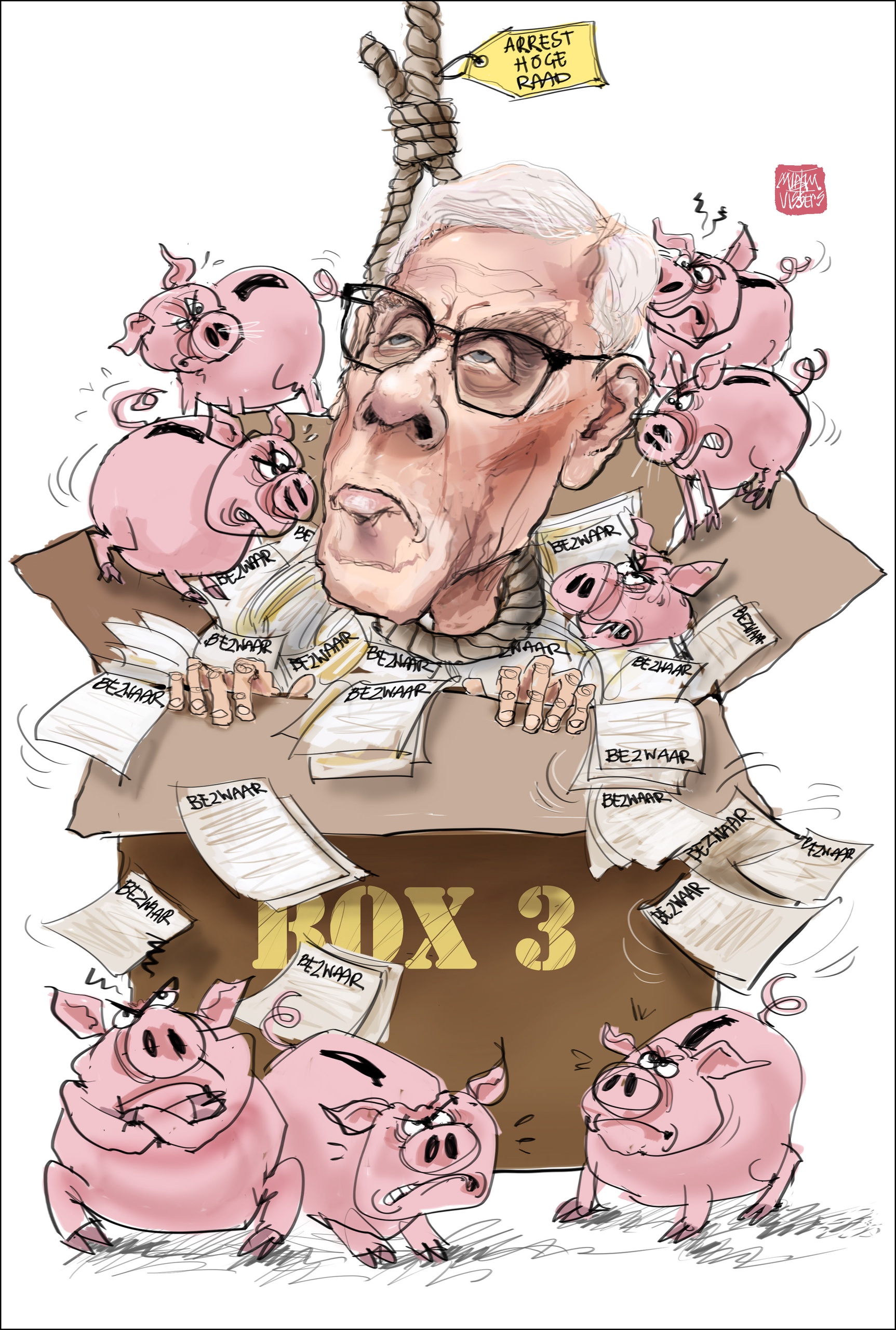 Marnix Van Rij moet manmoedig voorwaarts met de troosteloze box 3