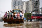 In overstroomde sponsstad Zhengzhou twijfelen inwoners niet aan de klimaatopwarming