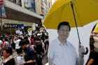 Chinese president Xi trekt streep in het zand in Hongkong