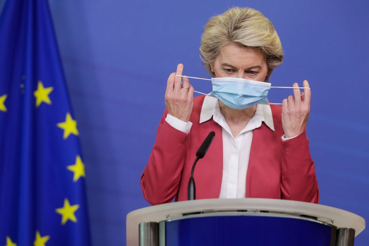 Il presidente della Commissione europea Ursula von der Leyen.