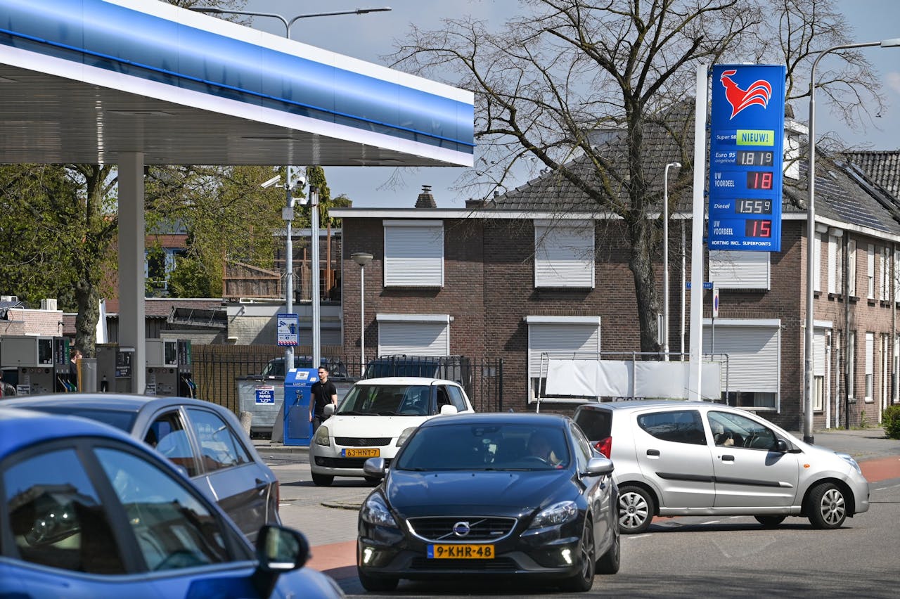 Haan-tankstation in Tilburg, een van de vestigingen die eigendom is van Hametha.