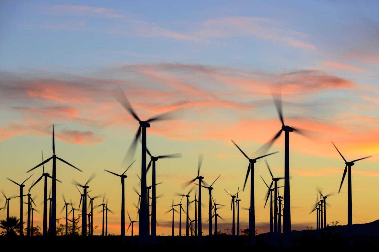 Groene-energieprojecten als windturbineparken vereisen grote land- en wateroppervlakken en vormen daarmee een potentiële bedreiging voor de inkomsten van boeren en vissers.