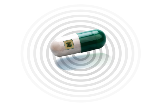 Geneesmiddelenfabrikanten hebben slimme pillen uitgebracht met piepkleine chips die de gezondheid van de patiënt meten en via 5G data naar de arts sturen.
