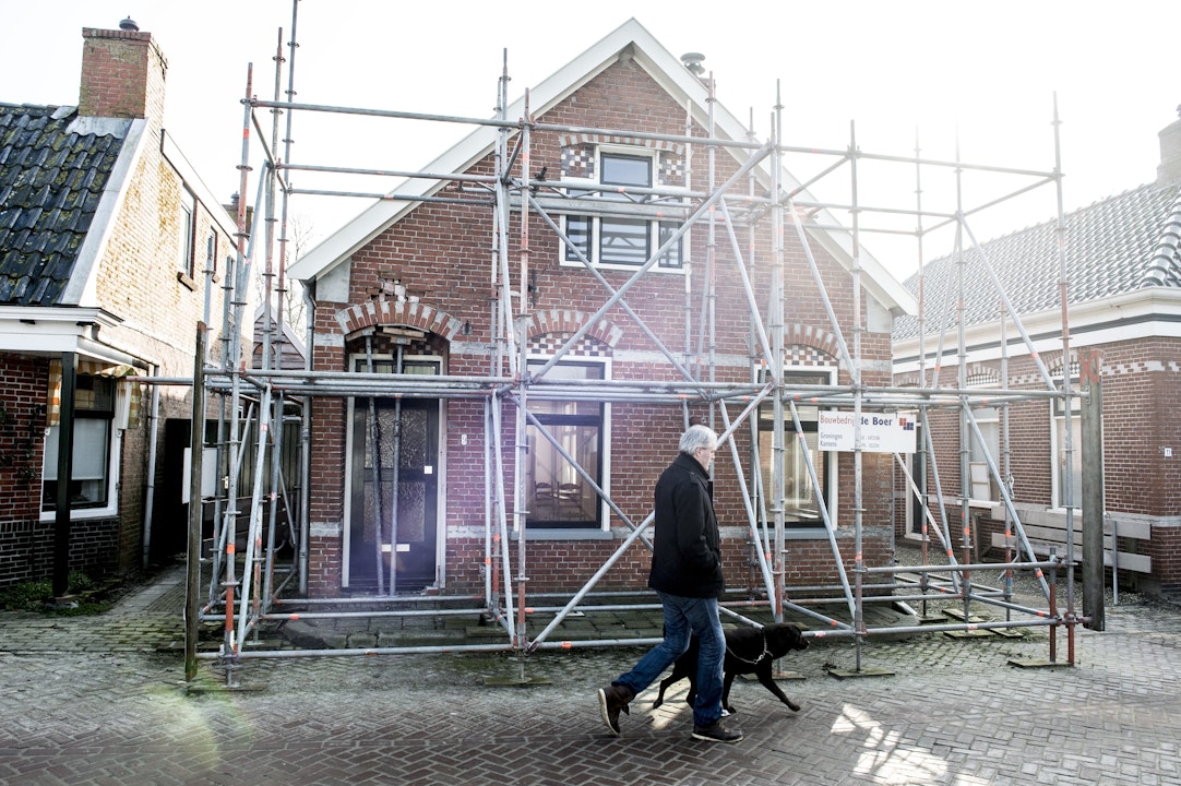 Overal in de provincie Groningen worden huizen onbewoonbaar verklaard.